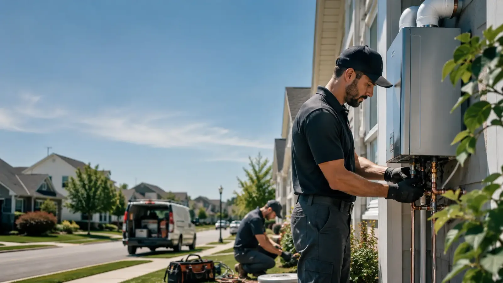 Tankless Water Heater Installation in Crescent, PA